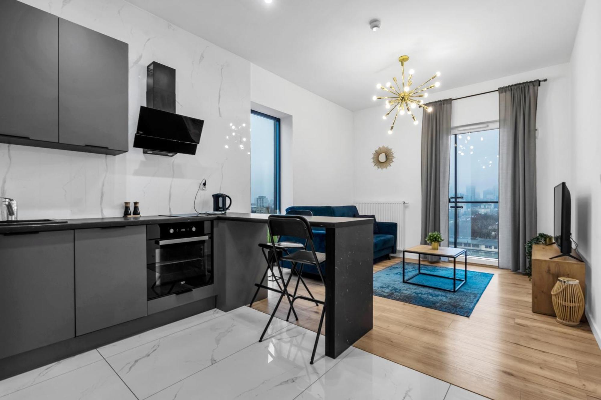 Warsaw Business Apartments - Air Conditioning, 10Th Floor, City View, Balcony - By Rentujemy Exterior photo